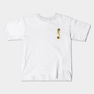 dagger snake and rose Kids T-Shirt